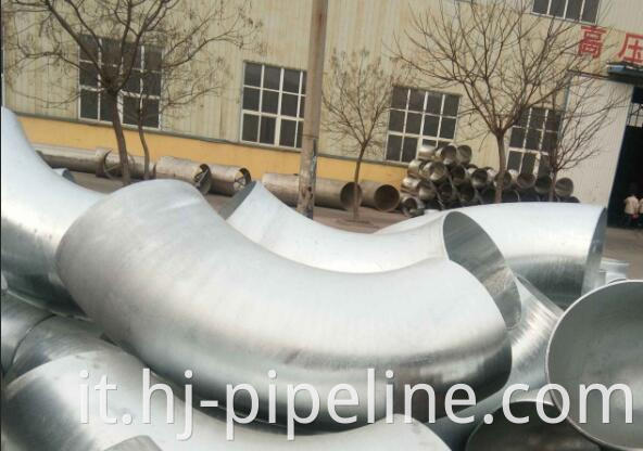 long radius galvanized pipe elbow